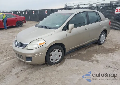 2009 Nissan Versa 1.8S из США, поврежденный, VIN 3N1BC11E79L440400